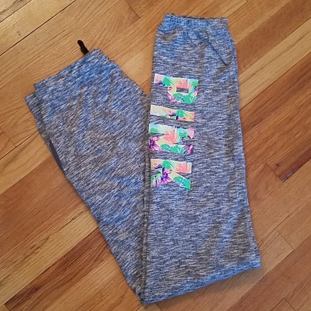 Pink sweatpants